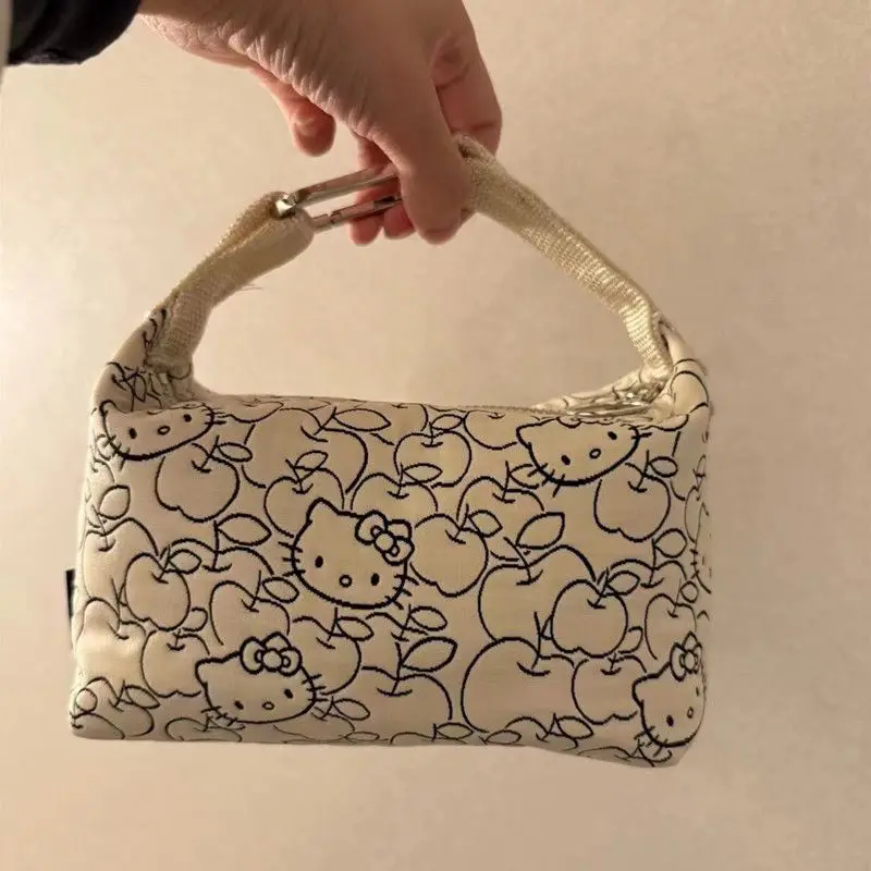 Hello Kitty Tote Bag Cute Originality Cartoon Printing Zipper Canvas Bag Fashion Delicate Personality Portable Storage Bag Gifts
Hello Kitty Tote Bag Cute Originality Cartoon Printing Zipper Canvas Bag Fashion Delicate Personality Portable Storage Bag Gifts
