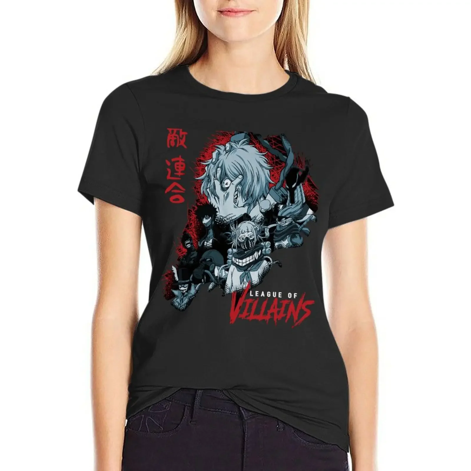 Style-My-Hero-Academia-League-of-Villains-Main-Villains- T-Shirt aesthetic clothes Short sleeve tee vintage Women tops
Style-My-Hero-Academia-League-of-Villains-Main-Villains- T-Shirt aesthetic clothes Short sleeve tee vintage Women tops