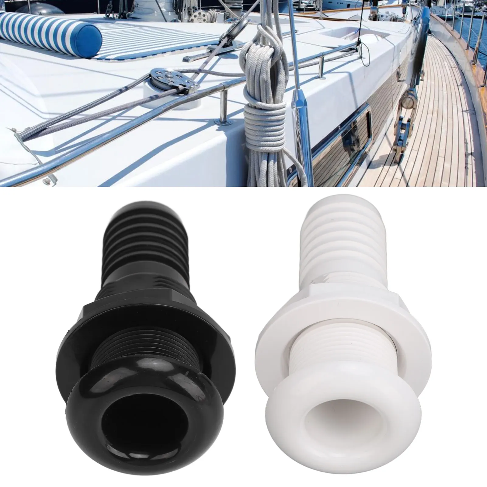 Boat Through Hull Connector 29mm Outlet Smooth Drainage Straight Drain Outlet Fittings Boat Plumbing Fittings
Boat Through Hull Connector 29mm Outlet Smooth Drainage Straight Drain Outlet Fittings Boat Plumbing Fittings