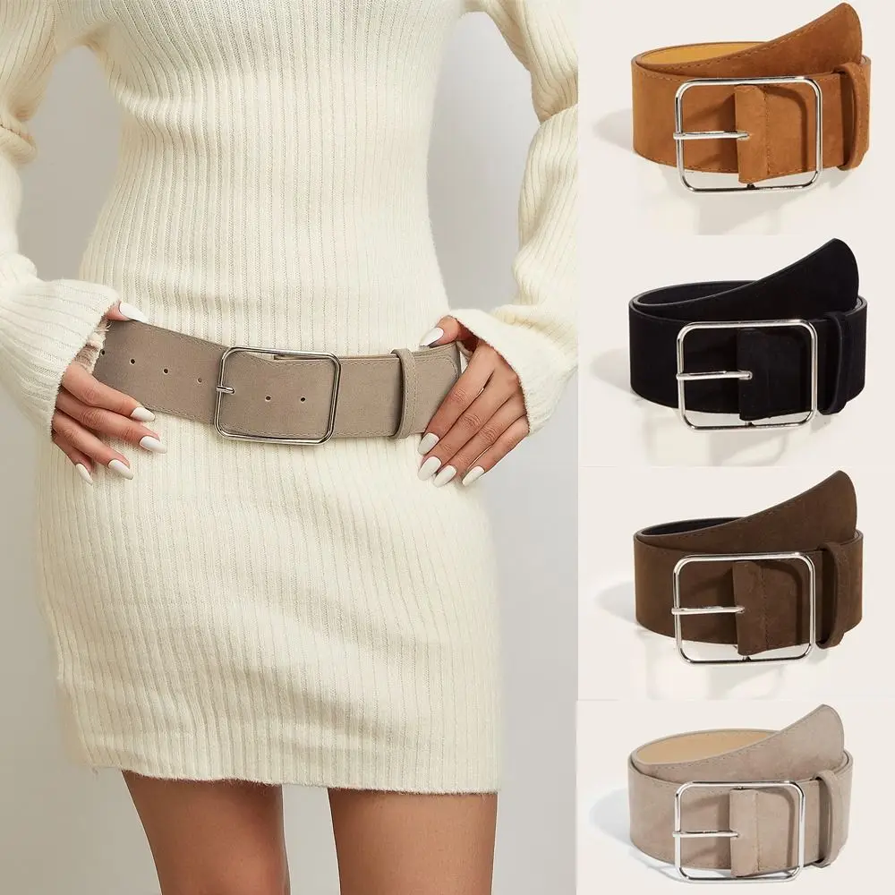 Maillard Styles Suede Leather Wide Belt Trendy Casual Business Waist Strap Versatile Luxury Design Trouser Dress Belts Gifts
Maillard Styles Suede Leather Wide Belt Trendy Casual Business Waist Strap Versatile Luxury Design Trouser Dress Belts Gifts