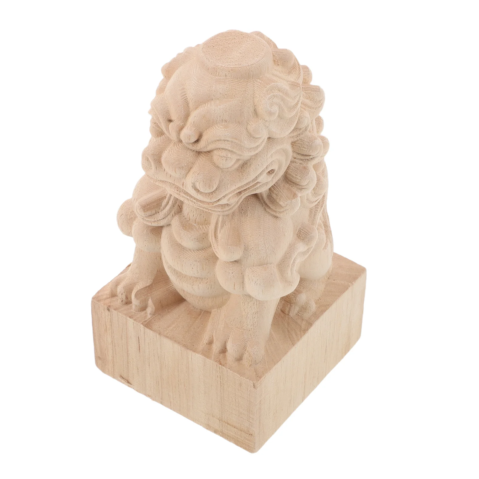 Wood Finial Lion Design Unfinished Staircase Newel Post End Cap For Diy Home Decoration Handicrafts Sewing Tools Accessories 
Wood Finial Lion Design Unfinished Staircase Newel Post End Cap For Diy Home Decoration Handicrafts Sewing Tools Accessories
