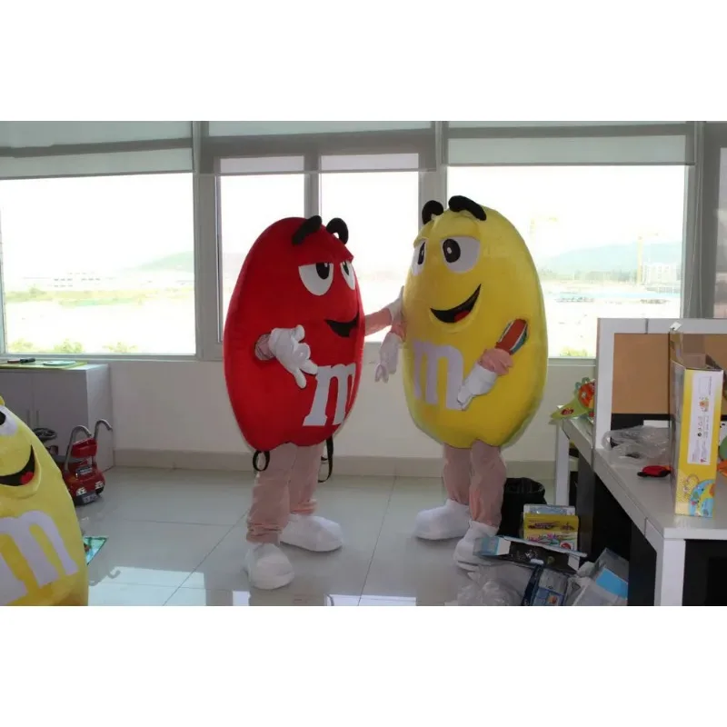Red yellow Chocolate M beans Mascot Costume candy Cartoon Apparel Cosplay advertisement EVA Material
Red yellow Chocolate M beans Mascot Costume candy Cartoon Apparel Cosplay advertisement EVA Material