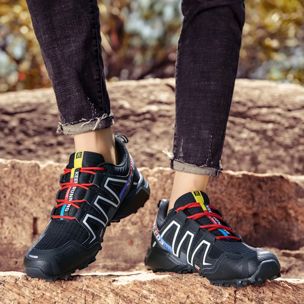 Outdoor Men Hiking Shoes Fashion Trail Running Shoes Lace Up Wear-Resistant Climbing Trekking Sneakers for Men Spring Size 47
Outdoor Men Hiking Shoes Fashion Trail Running Shoes Lace Up Wear-Resistant Climbing Trekking Sneakers for Men Spring Size 47