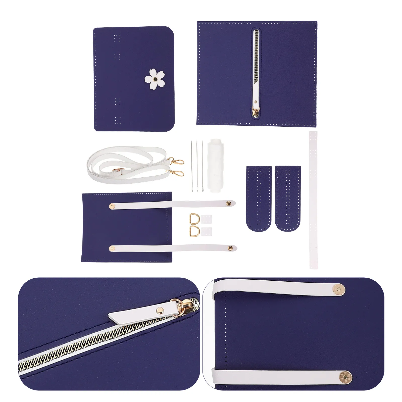 1Set DIY PU Shoulder Bag Making Kit Bag Material Handmade Craft Supplies Durable Comfortable for Women Gifts
1Set DIY PU Shoulder Bag Making Kit Bag Material Handmade Craft Supplies Durable Comfortable for Women Gifts