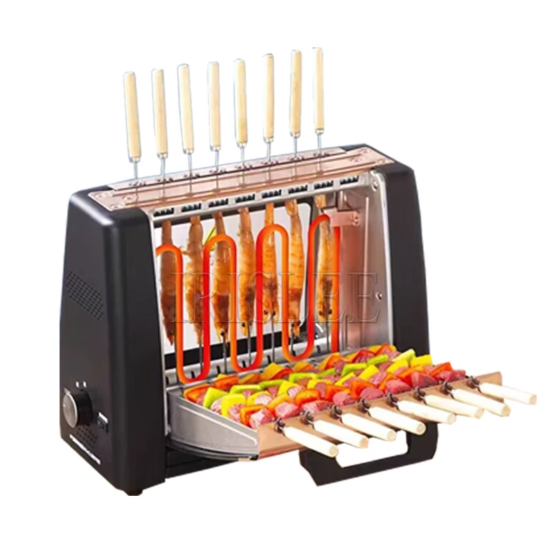 Stainless Steel Electric Smokeless Kebab Machine Vertical Bbq Meat Rotary Kebab Skewer Grill Making Machine
Stainless Steel Electric Smokeless Kebab Machine Vertical Bbq Meat Rotary Kebab Skewer Grill Making Machine