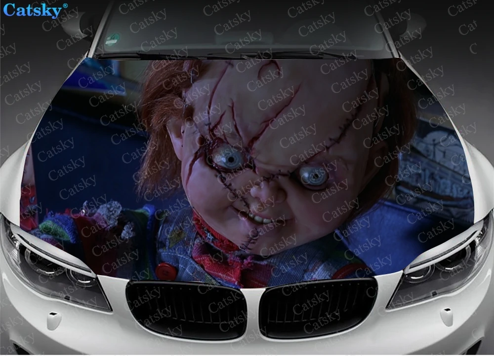 Chucky Horror Vehicle Livery Sticker Manga Themed Hood Sticker Vinyl Sticker Universal Size Packing Sticker
Chucky Horror Vehicle Livery Sticker Manga Themed Hood Sticker Vinyl Sticker Universal Size Packing Sticker