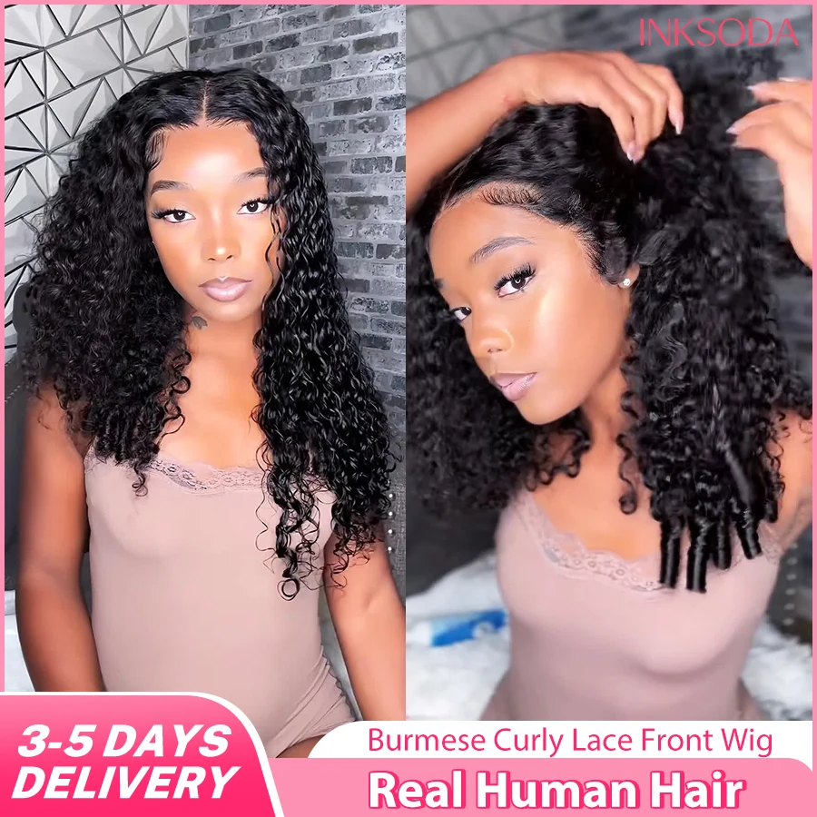 36 Inch Burmese Curly Wig Real Human Hair 220% Density 13x4 Lace Front Pre Plucked Hairline 13x6 HD Lace Wigs for Women
36 Inch Burmese Curly Wig Real Human Hair 220% Density 13x4 Lace Front Pre Plucked Hairline 13x6 HD Lace Wigs for Women