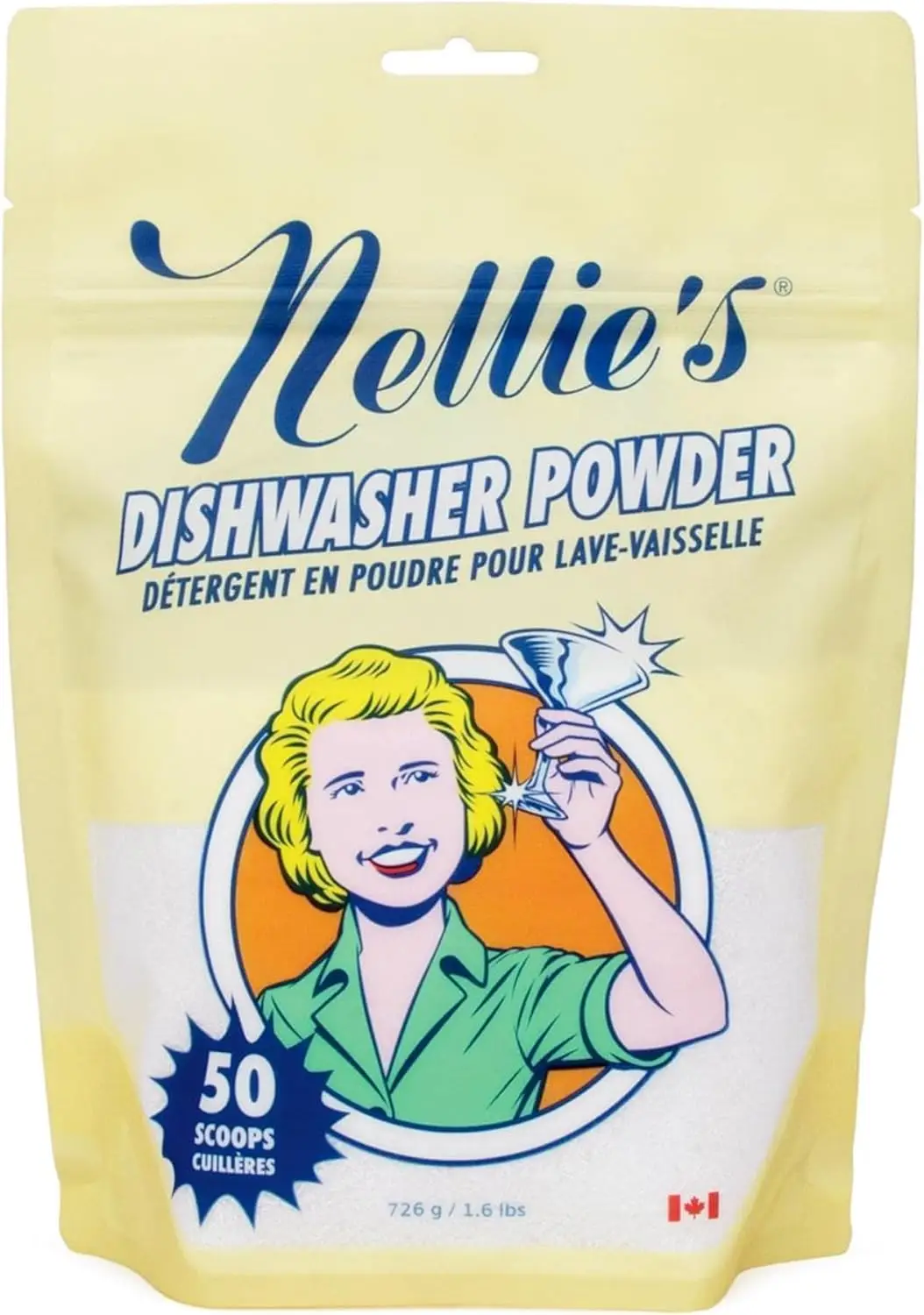 Plant-Based Dishwasher Powder, 50 Loads - Septic Safe, Fragrance-Free, Phosphate-Free
Plant-Based Dishwasher Powder, 50 Loads - Septic Safe, Fragrance-Free, Phosphate-Free