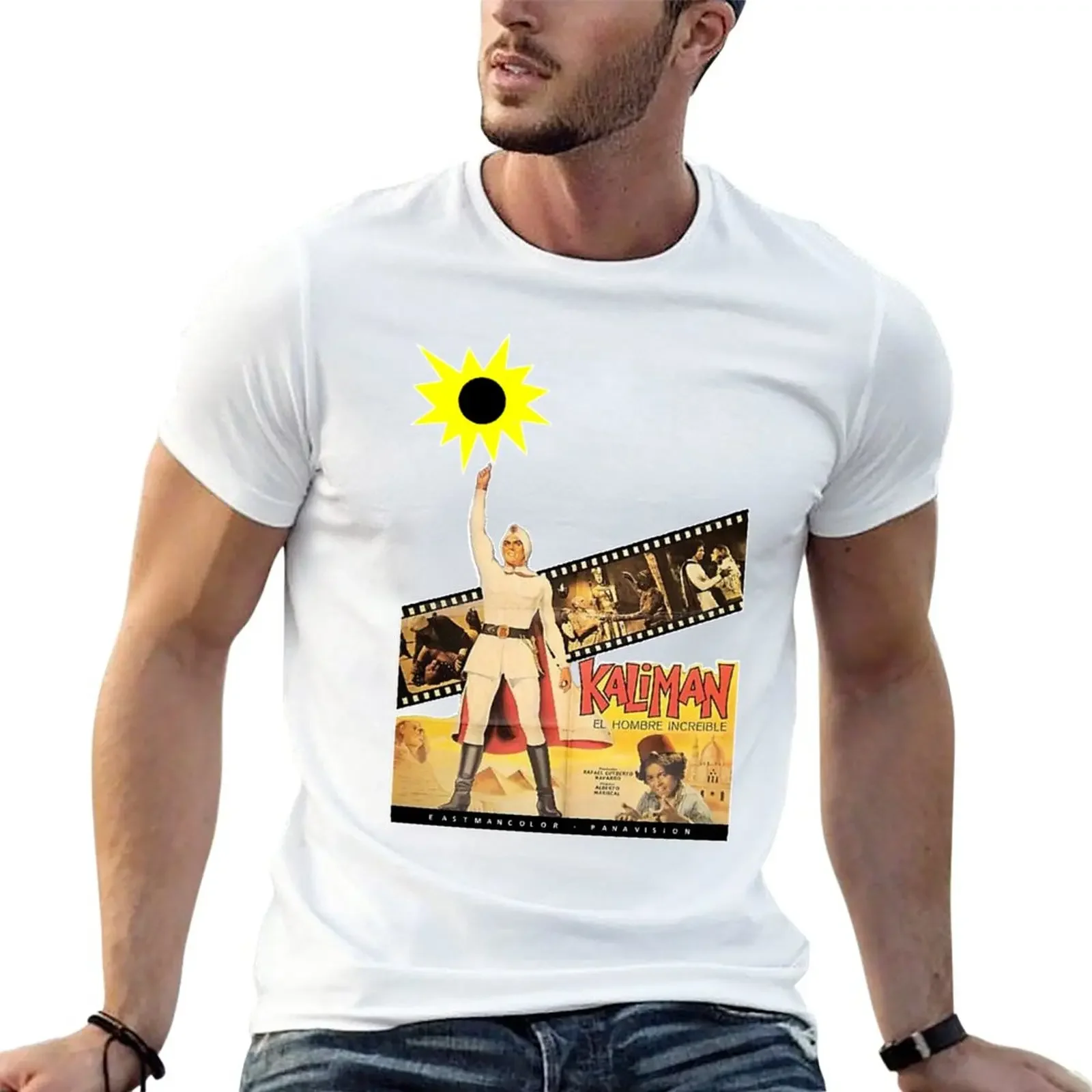 New Kaliman el hombre increible T-Shirt vintage clothes summer clothes oversized t shirt men
New Kaliman el hombre increible T-Shirt vintage clothes summer clothes oversized t shirt men