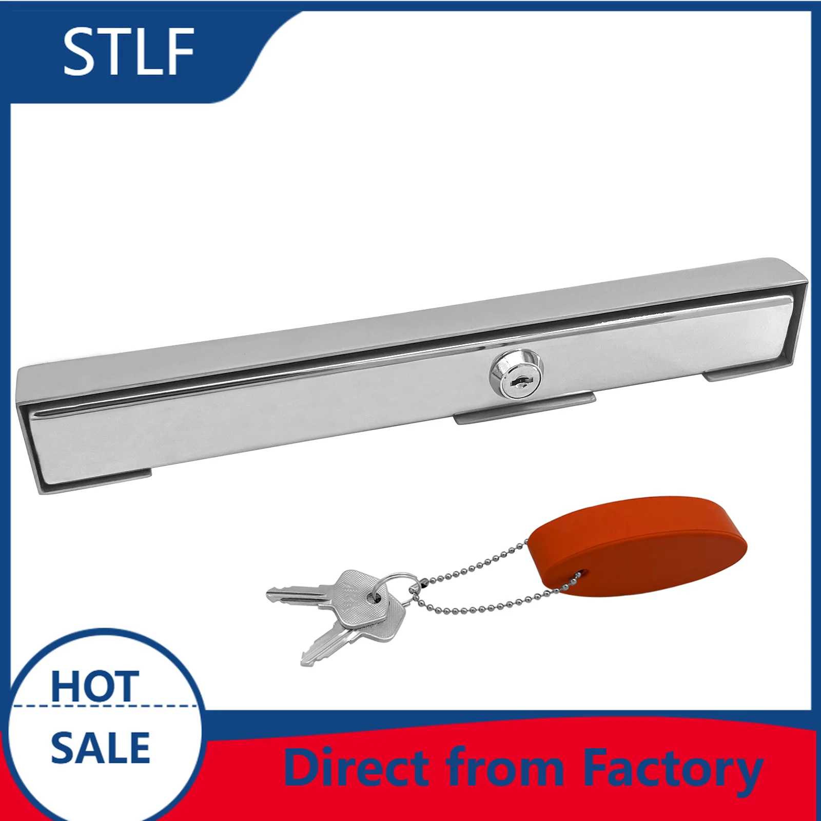 stlf High Quality Stainless Steel Yacht Motor Lock with Key Silver Polishing Marine Hardware
stlf High Quality Stainless Steel Yacht Motor Lock with Key Silver Polishing Marine Hardware