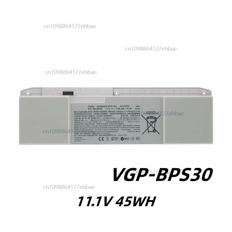 VGP-BPS30 11.1V 45WH Laptop Battery For SONY VAIO T11 T13 SVT-11 SVT-13 SVT131A11P SVT13115FGB SVT1312X1RS SVT13132CXS
VGP-BPS30 11.1V 45WH Laptop Battery For SONY VAIO T11 T13 SVT-11 SVT-13 SVT131A11P SVT13115FGB SVT1312X1RS SVT13132CXS