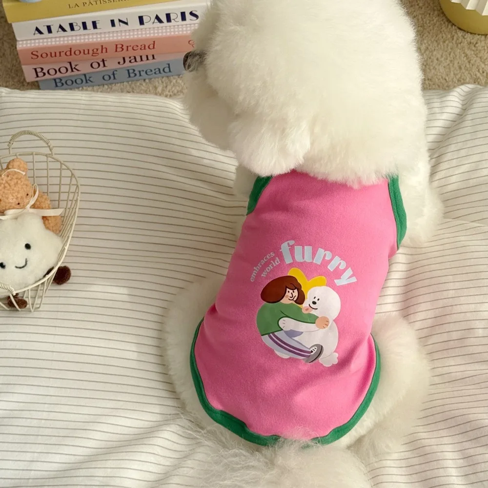 Pet Dresses Thin Strap Dogs Vest Comfortable Fabric Cute Style Puppy Camisole Soft Breathable Small Dog Cat Dress Cat
Pet Dresses Thin Strap Dogs Vest Comfortable Fabric Cute Style Puppy Camisole Soft Breathable Small Dog Cat Dress Cat