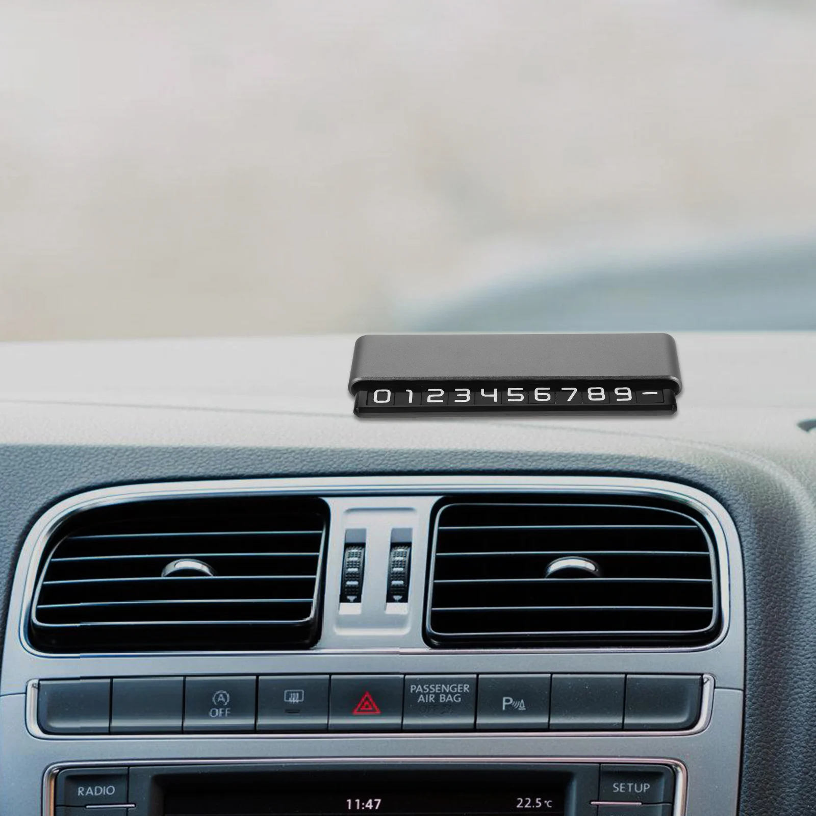 1Set Car Temporary Parking Dual Number Phone Plate for Dashboard Easy Installation Durable Material
1Set Car Temporary Parking Dual Number Phone Plate for Dashboard Easy Installation Durable Material