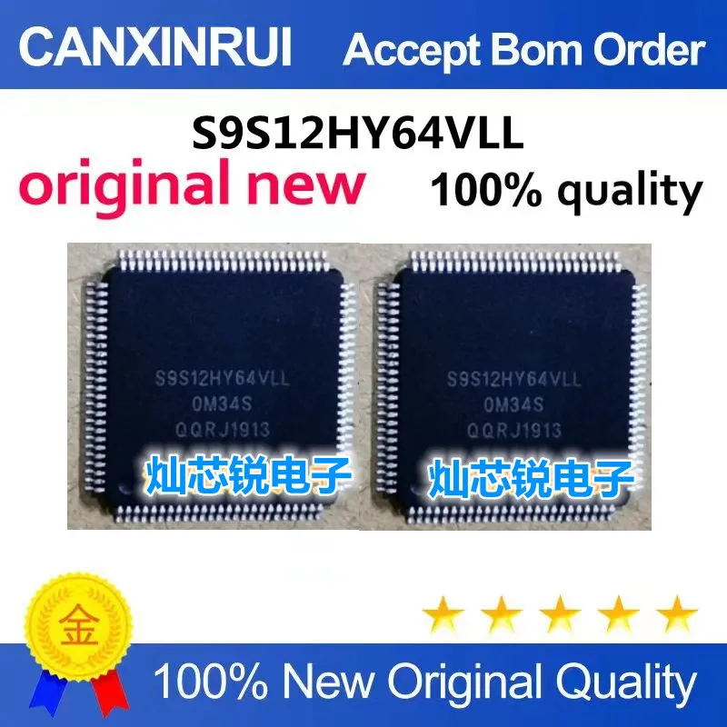 Original New 100% quality S9S12HY64VLL Electronic Components Integrated Circuits Chip
Original New 100% quality S9S12HY64VLL Electronic Components Integrated Circuits Chip