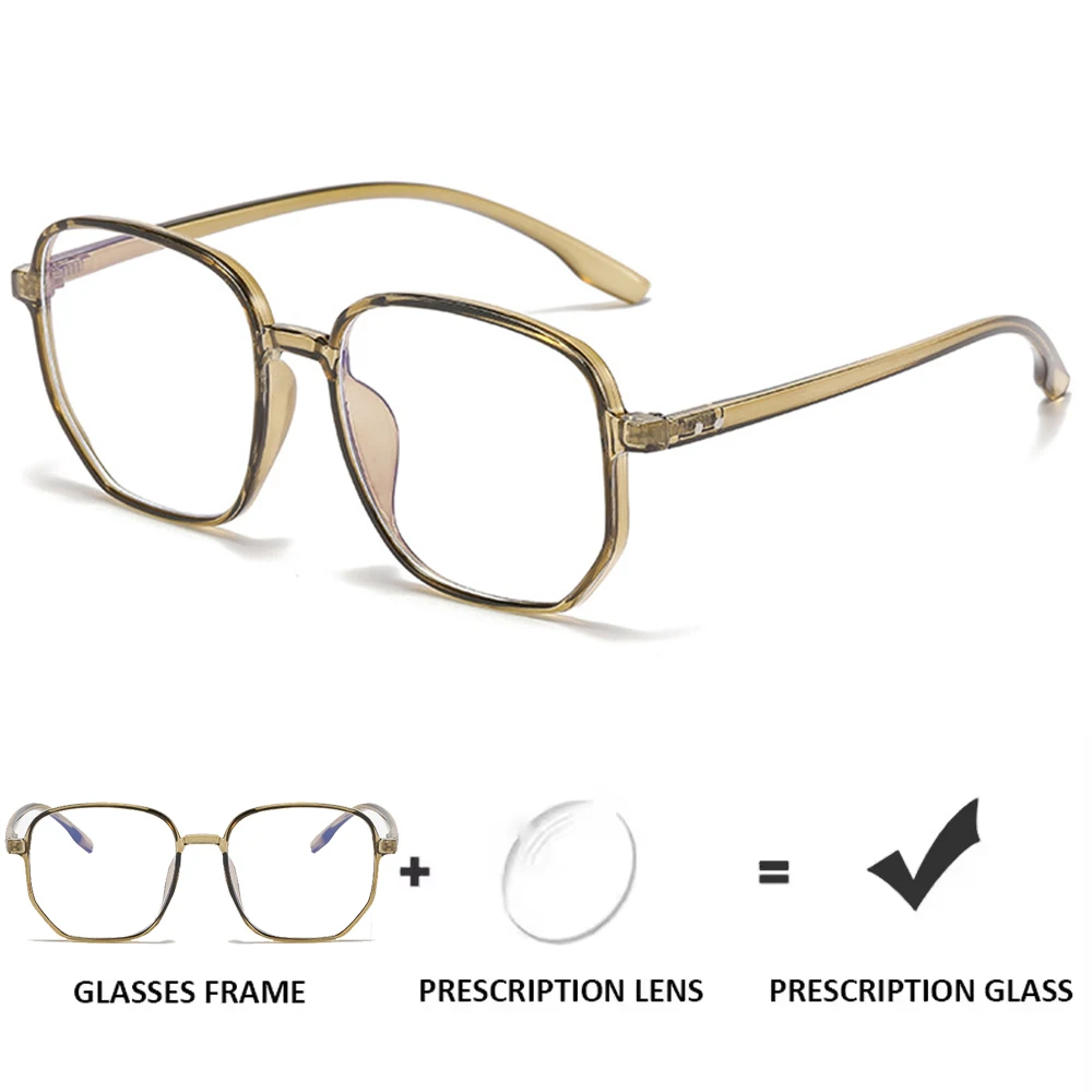 Prescription Glasses Anti Blue Light Optical Lenses with Recipe Reading Glasses Man Woman Retro Large Frame Women's Eyepieces
Prescription Glasses Anti Blue Light Optical Lenses with Recipe Reading Glasses Man Woman Retro Large Frame Women's Eyepieces