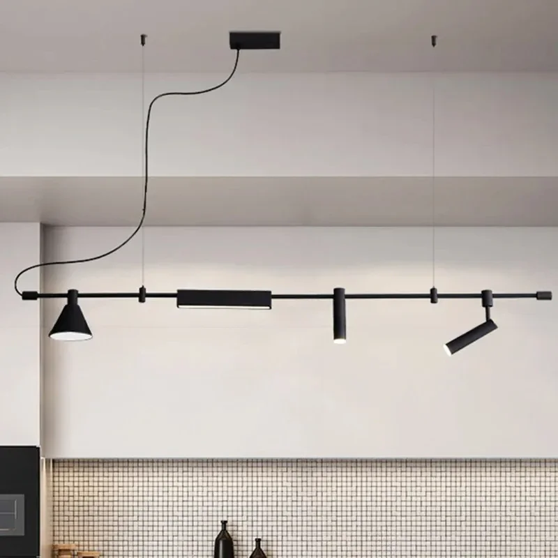 Nordic Designer Led Chandelier Spot Light Black for Table Dining Kitchen Bar Pendant Lamp Home Decor Lighting Suspension Fixture
Nordic Designer Led Chandelier Spot Light Black for Table Dining Kitchen Bar Pendant Lamp Home Decor Lighting Suspension Fixture