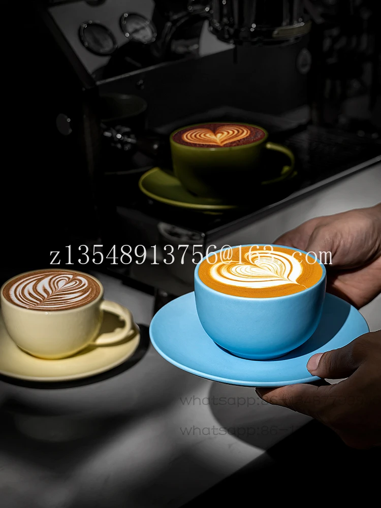 Italian coffee cup, latte cup, Nordic minimalist home porcelain flower cup and plate set, 280ml
Italian coffee cup, latte cup, Nordic minimalist home porcelain flower cup and plate set, 280ml