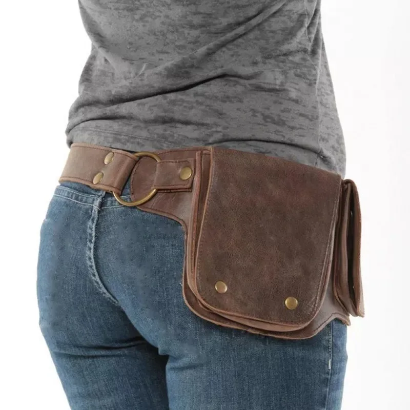 Medieval Vintage Viking Larp Lace-up Fanny Pack Motor Storm Pocket Steampunk Gothic Purse Leather Wallet Bag Halloween Cosplay
Medieval Vintage Viking Larp Lace-up Fanny Pack Motor Storm Pocket Steampunk Gothic Purse Leather Wallet Bag Halloween Cosplay