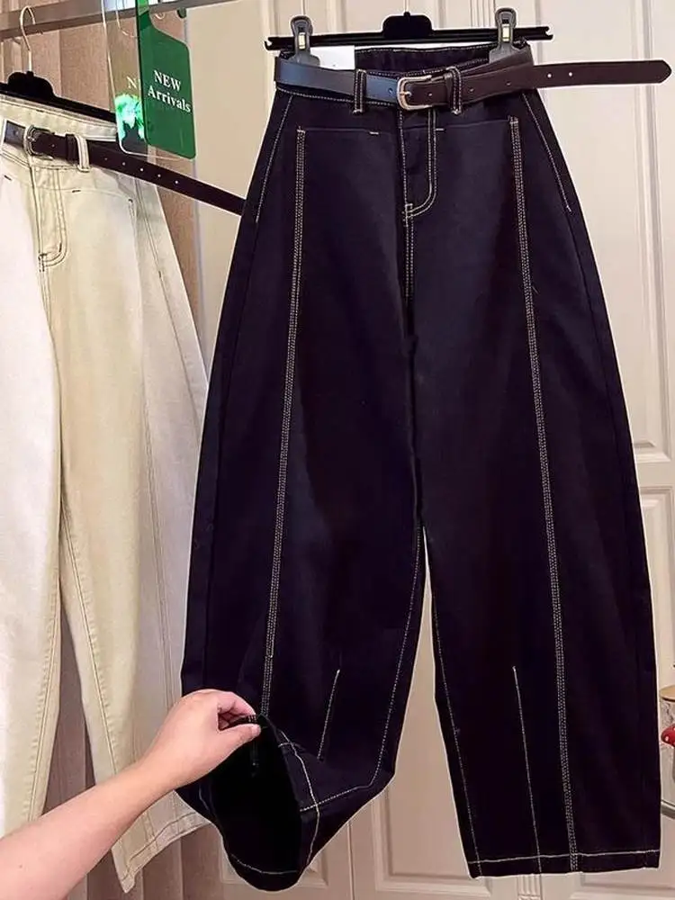 Свободные джинсы с широкими штанинами, повседневные, для мужчин и женщин, осенне-зимние, удобные, прямого кроя, модные, на все сезоны
Свободные джинсы с широкими штанинами, повседневные, для мужчин и женщин, осенне-зимние, удобные, прямого кроя, модные, на все сезоны