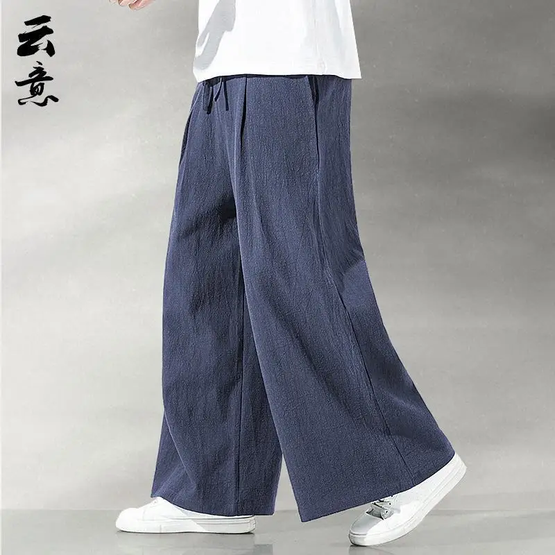 Loose Men's Linen Pants Bell Bot Casual Large Size Fat People Wide Leg Skirt Cotton Linen Zen Long Pants High Waist Straig...
Loose Men's Linen Pants Bell Bot Casual Large Size Fat People Wide Leg Skirt Cotton Linen Zen Long Pants High Waist Straig...