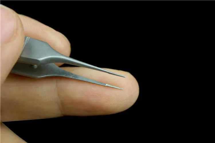 JZ Edison Ophthalmic instrument medical eye tweezers stainless steel micro platform forceps Hand foot suture tying line knotter 
JZ Edison Ophthalmic instrument medical eye tweezers stainless steel micro platform forceps Hand foot suture tying line knotter