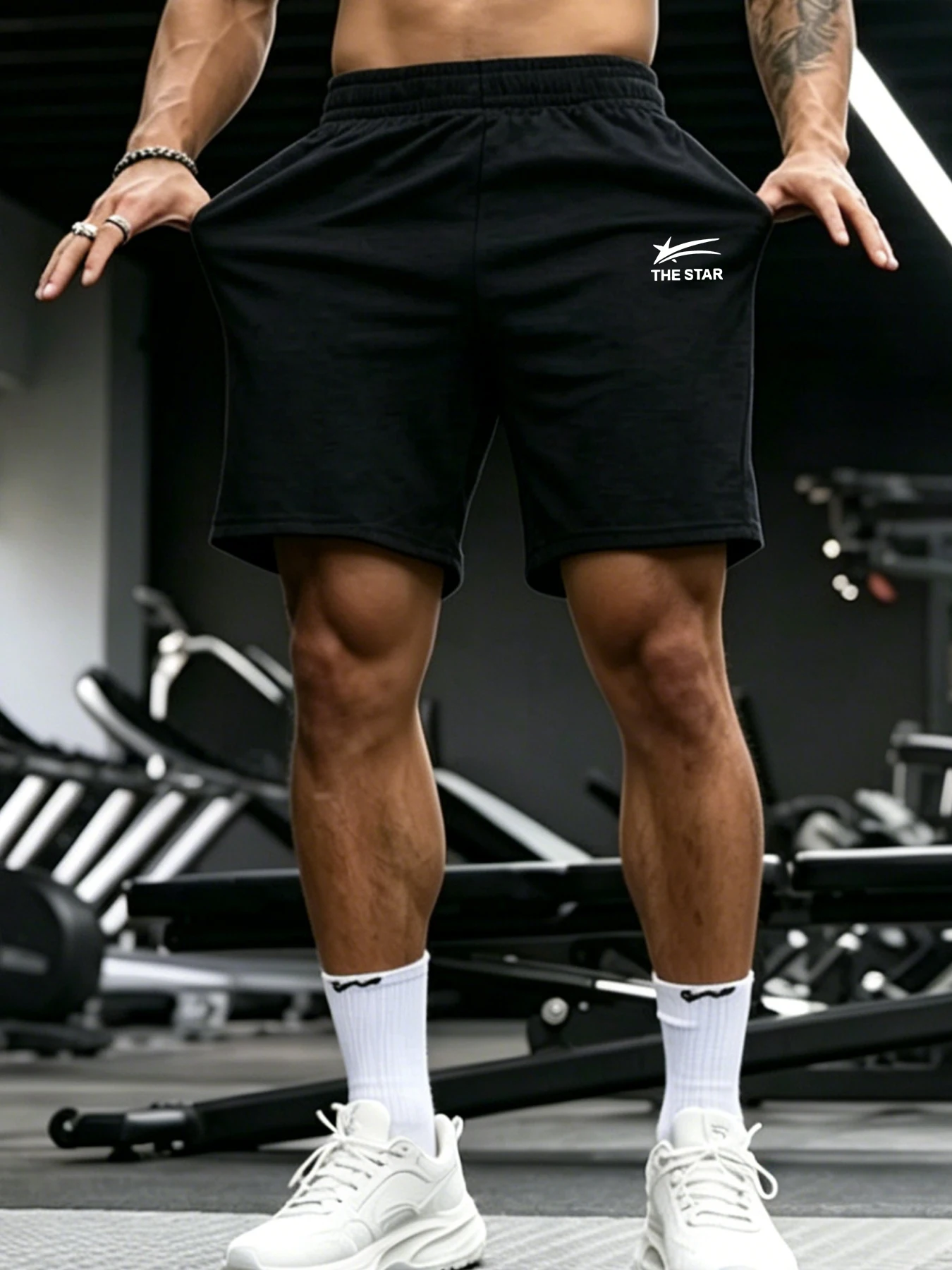 Men's Summer High-Street Style Printed Knit Shorts: Casual Sporty and Streetwear Shorts
Men's Summer High-Street Style Printed Knit Shorts: Casual Sporty and Streetwear Shorts