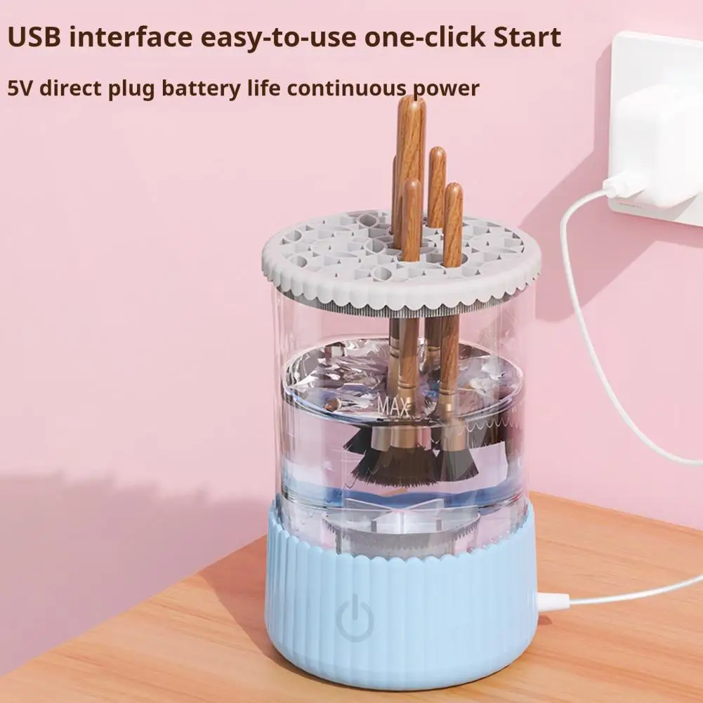 Automatic Makeup Brush Cleaner USB Electric Cosmetic Brush Cleaning Machine Beauty Brush Dryer Container Washing Tools
Automatic Makeup Brush Cleaner USB Electric Cosmetic Brush Cleaning Machine Beauty Brush Dryer Container Washing Tools