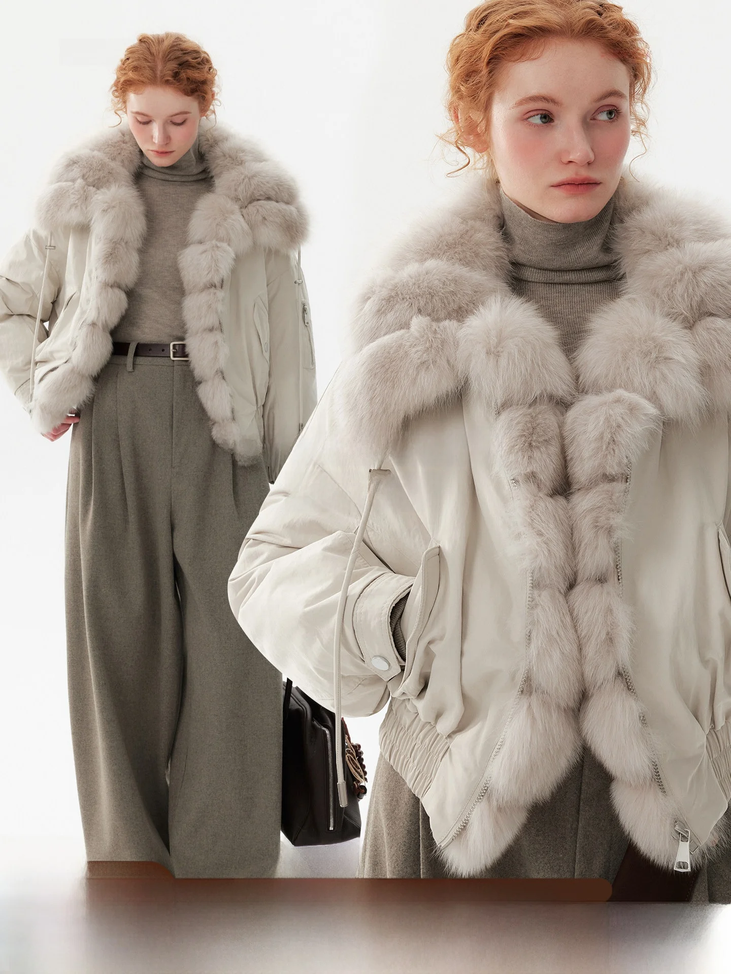 plus Size Detachable Fur Collar down Jaet Women's Winter 90 White Du down Fur Coat Parka ort Zipper Closure Commute...
plus Size Detachable Fur Collar down Jaet Women's Winter 90 White Du down Fur Coat Parka ort Zipper Closure Commute...