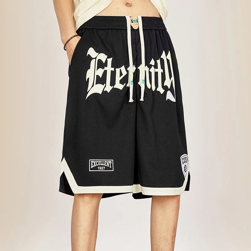 Мужские баскетбольные шорты, Корейская уличная одежда, бриджи с буквенной вышивкой, шорты в стиле Харадзюку, спортивные штаны для спортзала, шорты-бермуды
Мужские баскетбольные шорты, Корейская уличная одежда, бриджи с буквенной вышивкой, шорты в стиле Харадзюку, спортивные штаны для спортзала, шорты-бермуды