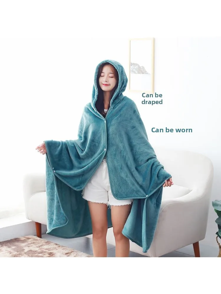 Modern mat Student Office Air Conditioned Pure Color Blanket oulder Wrap with Hat Summer Cooling Partition Warmth
Modern mat Student Office Air Conditioned Pure Color Blanket oulder Wrap with Hat Summer Cooling Partition Warmth