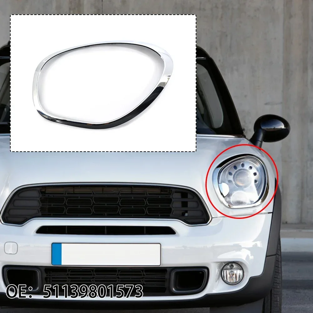 Car Chrome Plated Headlight Trim Ring Head Lamp Frame For Mini-Cooper R60 For Countryman #51139801574 #51139801573
Car Chrome Plated Headlight Trim Ring Head Lamp Frame For Mini-Cooper R60 For Countryman #51139801574 #51139801573