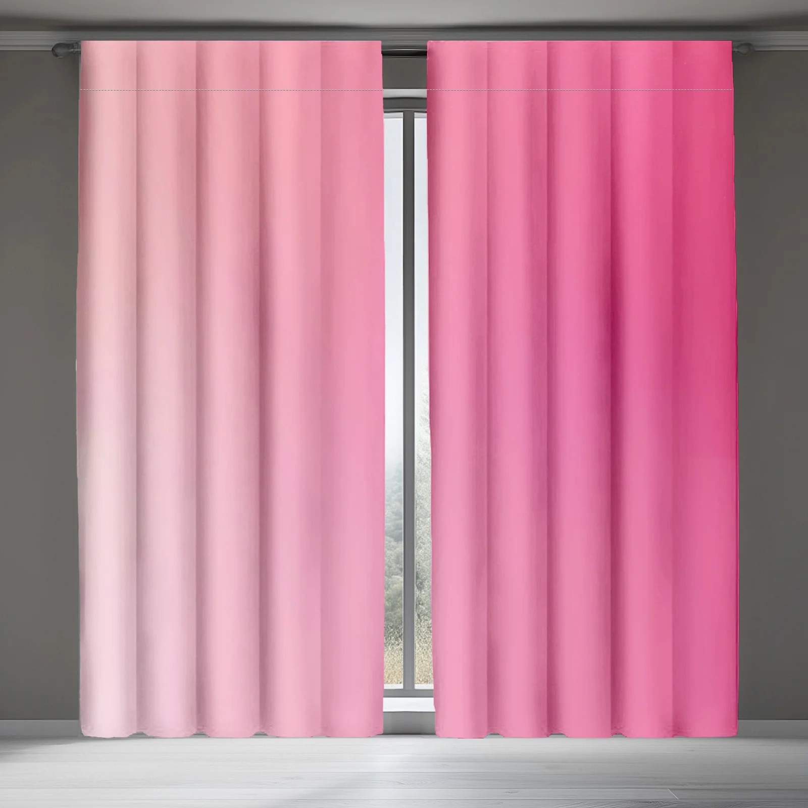 2D FLAT 2pcs Curtains Pink Gradient Ombre Design Pattern Perfect for Balcony, Bedroom, Study, Living Room, Suitable for Spring &
2D FLAT 2pcs Curtains Pink Gradient Ombre Design Pattern Perfect for Balcony, Bedroom, Study, Living Room, Suitable for Spring &