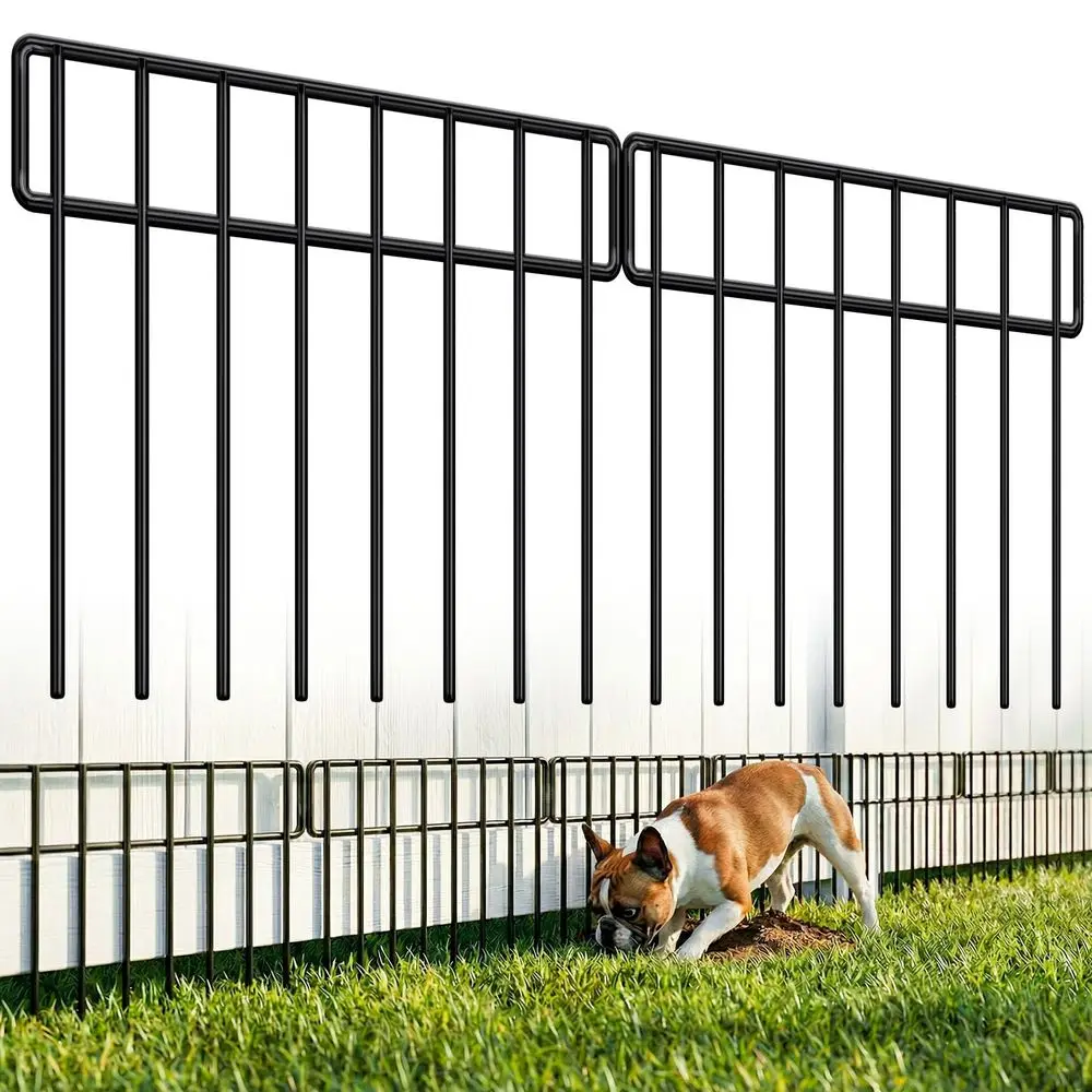 42.5FT No Dig Animal Barrier Fence Panels 30 Pack Garden Fence Animal Barrier Dog Fence, 4.2mm HeavyDuty Metal Fencing Anti Dig
42.5FT No Dig Animal Barrier Fence Panels 30 Pack Garden Fence Animal Barrier Dog Fence, 4.2mm HeavyDuty Metal Fencing Anti Dig