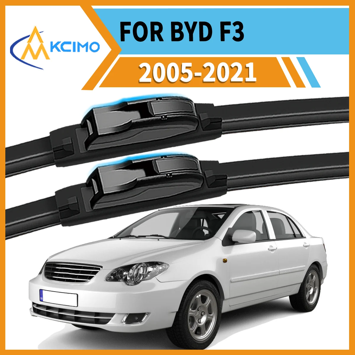 All-Season Driving Companion 2 Front Wiper Blades for BYD F3 2005-2021/2009-2021(Egypt) Clear Vision Smooth Wipe Enhanced Safety
All-Season Driving Companion 2 Front Wiper Blades for BYD F3 2005-2021/2009-2021(Egypt) Clear Vision Smooth Wipe Enhanced Safety