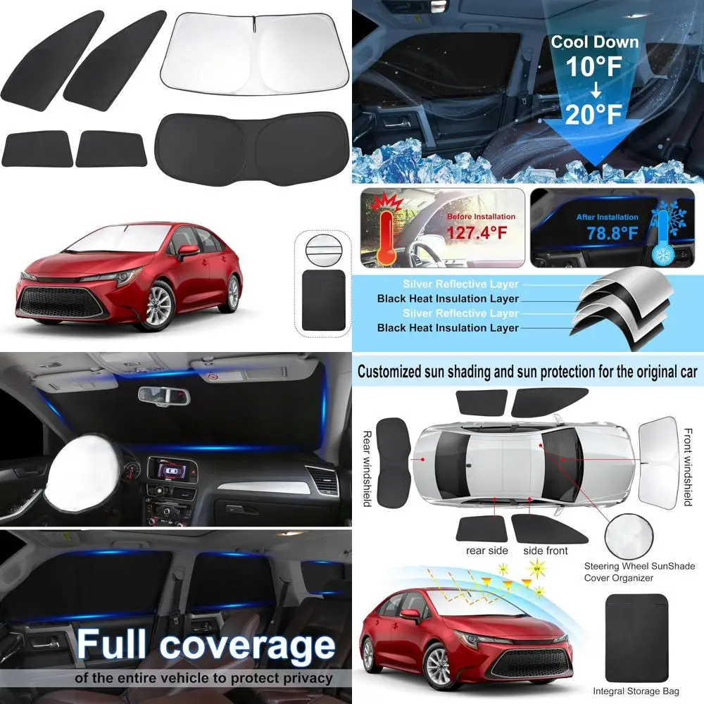 Полное накладки на окна Corolla 2020-2025 гг. (не для Corolla Cross) — боковые и задние, для кемпинга, защиты от солнца и ультрафиолета, конфиденциальность, 6 пирожных
Полное накладки на окна Corolla 2020-2025 гг. (не для Corolla Cross) — боковые и задние, для кемпинга, защиты от солнца и ультрафиолета, конфиденциальность, 6 пирожных