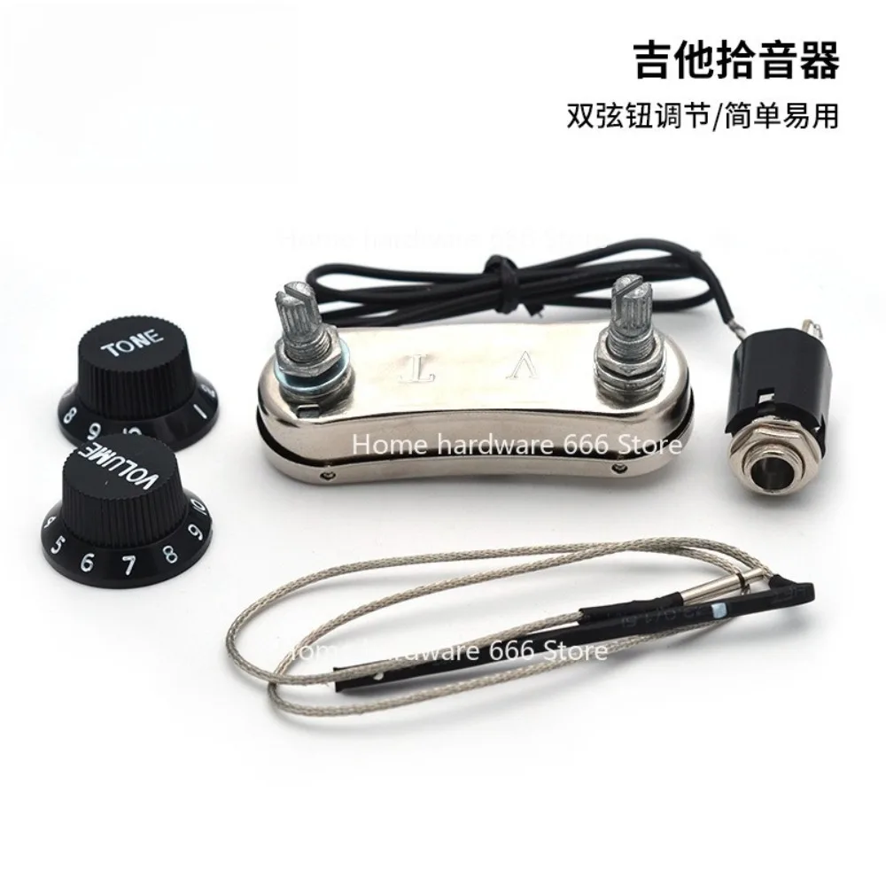 Double String Button Adjustment Acoustic Guitar Pickup PS-700 Acoustic Guitar Pickup Pickup Electric Guitar Style
Double String Button Adjustment Acoustic Guitar Pickup PS-700 Acoustic Guitar Pickup Pickup Electric Guitar Style