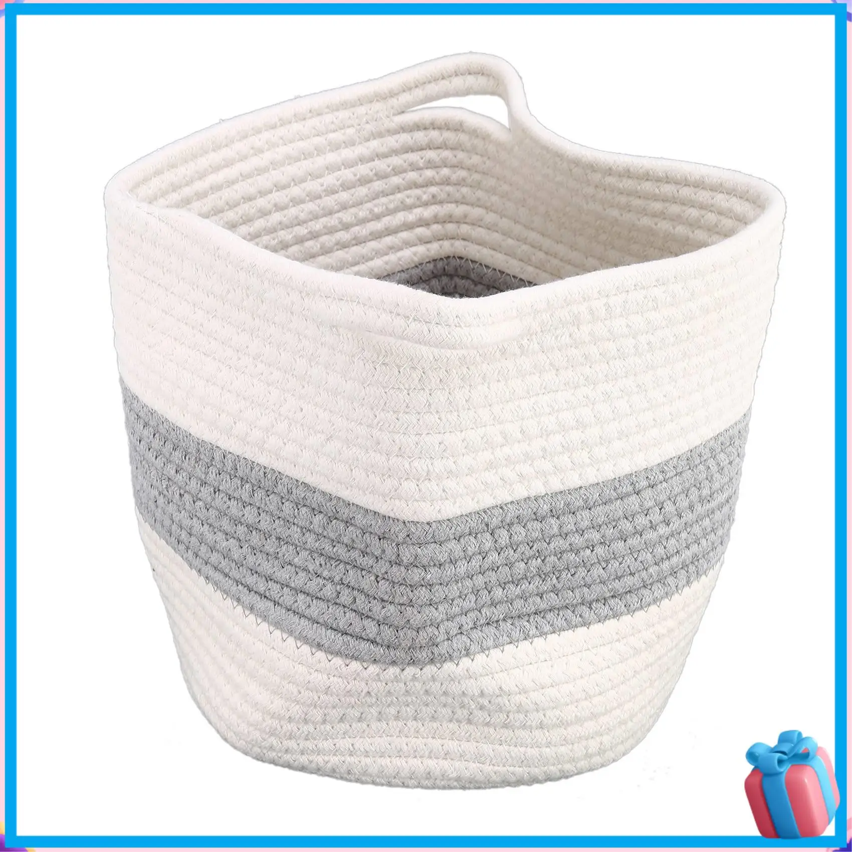 Discount Cotton Rope Plant Basket For Potted Plant, Woven Storage Basket, Indoor Floor Planting Pots With Handles, Home Decor
Discount Cotton Rope Plant Basket For Potted Plant, Woven Storage Basket, Indoor Floor Planting Pots With Handles, Home Decor