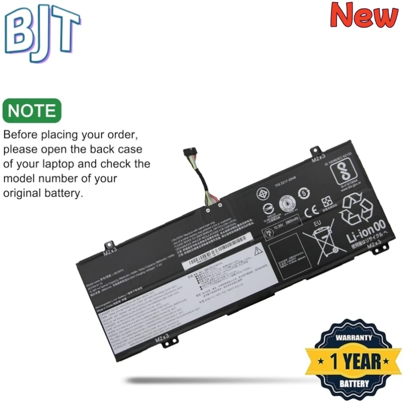 New L18C4PF3 L18M4PF4 L18M4PF3 L18C4PF4 Battery for Lenovo IdeaPad C340-14API C340-14IWL S540-14API S540-14IML Series 4Cell
New L18C4PF3 L18M4PF4 L18M4PF3 L18C4PF4 Battery for Lenovo IdeaPad C340-14API C340-14IWL S540-14API S540-14IML Series 4Cell