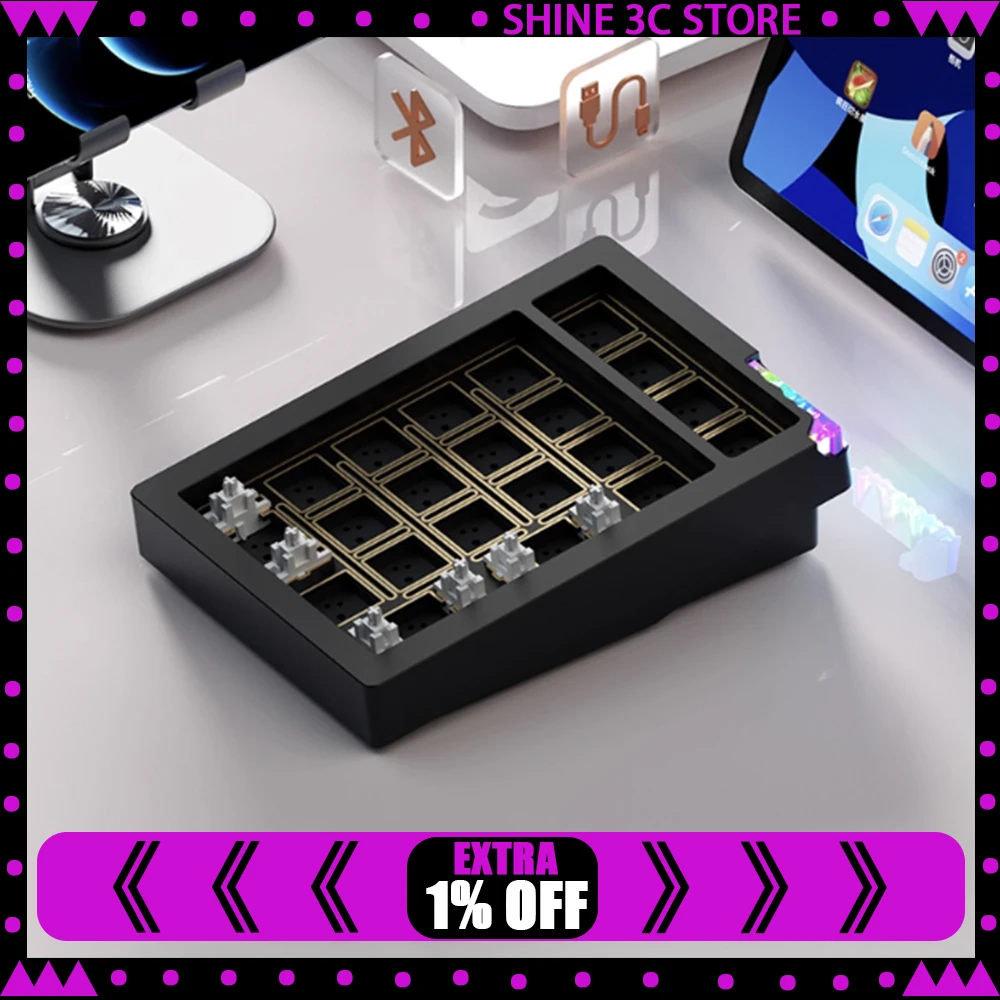 WEIKAV Stars21 Mechanical Keyboard Wireless Bluetooth RGB Three Modes Mini Keyboard Keypad Customized Office Gamer Gifts
WEIKAV Stars21 Mechanical Keyboard Wireless Bluetooth RGB Three Modes Mini Keyboard Keypad Customized Office Gamer Gifts