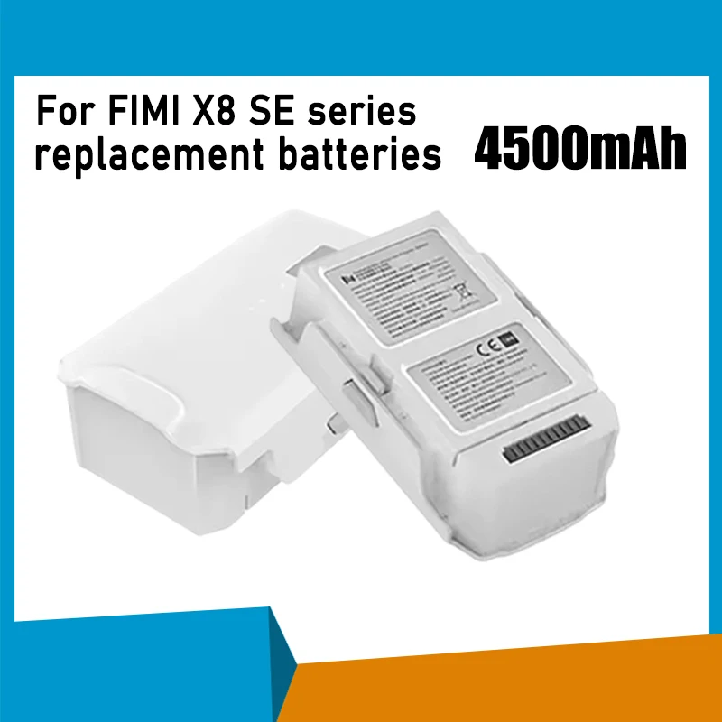 11.4V 4500mAh, for FIMI X8 SE 2020 2022 V2 remote-controlled drone battery replacement
11.4V 4500mAh, for FIMI X8 SE 2020 2022 V2 remote-controlled drone battery replacement