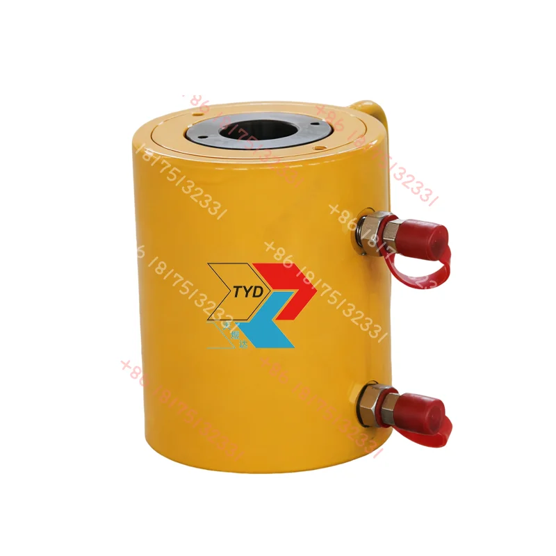 30ton 60ton Double Acting Hollow Plunger Hydraulic Rolling Jack Cylinder TYDRRH Pushing and Pulling Steel with Center-Hole
30ton 60ton Double Acting Hollow Plunger Hydraulic Rolling Jack Cylinder TYDRRH Pushing and Pulling Steel with Center-Hole