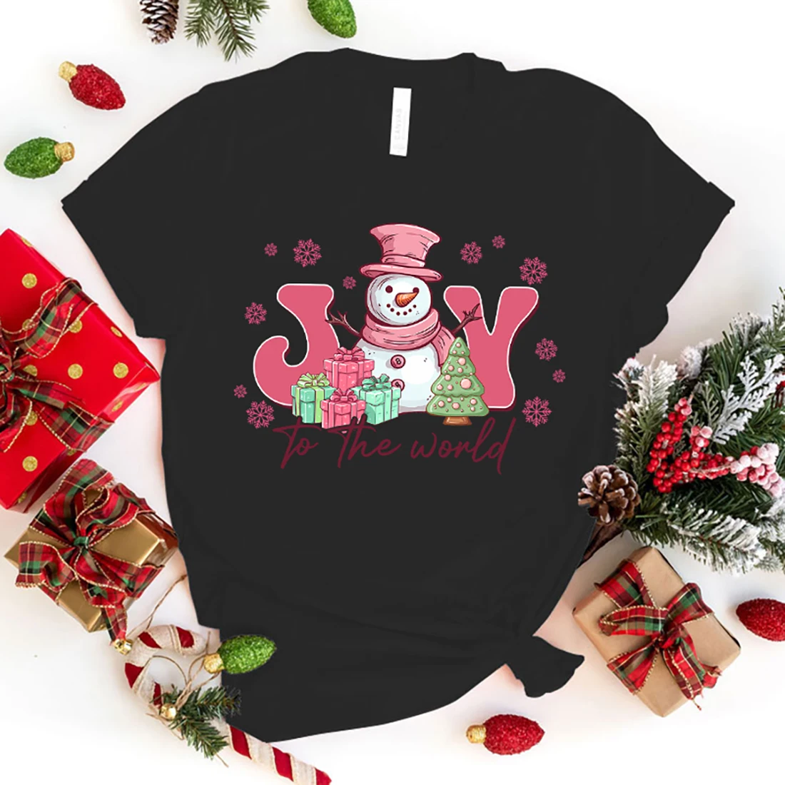 Женская модная Рождественская футболка с надписью «Joy To The World», Повседневная футболка унисекс, мягкие рубашки с коротким рукавом и круглым вырезом в стиле Харадзюку
Женская модная Рождественская футболка с надписью «Joy To The World», Повседневная футболка унисекс, мягкие рубашки с коротким рукавом и круглым вырезом в стиле Харадзюку