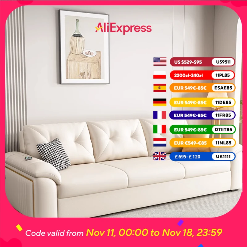 Nordic Designer Luxury Sofas Bed Storage Living Room Folding Lazy Sofa Bed Tatami 3 Seater Divano Soggiorno Home Furniture
Nordic Designer Luxury Sofas Bed Storage Living Room Folding Lazy Sofa Bed Tatami 3 Seater Divano Soggiorno Home Furniture