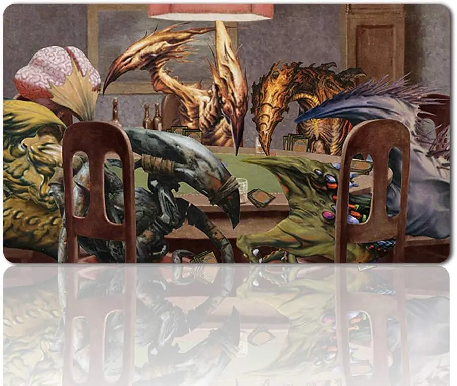 SLIVERS-Playing-Poker-настольная игра TCG Playmat настольные коврики размер 23,6X13,8 дюймов игровой коврик для мыши, совместимый с сумкой для игрового коврика TCG MTG
SLIVERS-Playing-Poker-настольная игра TCG Playmat настольные коврики размер 23,6X13,8 дюймов игровой коврик для мыши, совместимый с сумкой для игрового коврика TCG MTG
