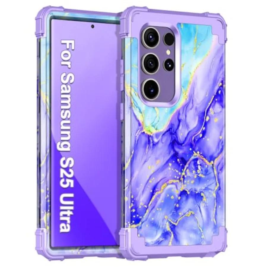 for Galaxy S25 Ultra Case, Three Layer Heavy Duty Sturdy Shockproof Protection Full Rugged Hard PC+Soft TPU Bumper Protective G
for Galaxy S25 Ultra Case, Three Layer Heavy Duty Sturdy Shockproof Protection Full Rugged Hard PC+Soft TPU Bumper Protective G