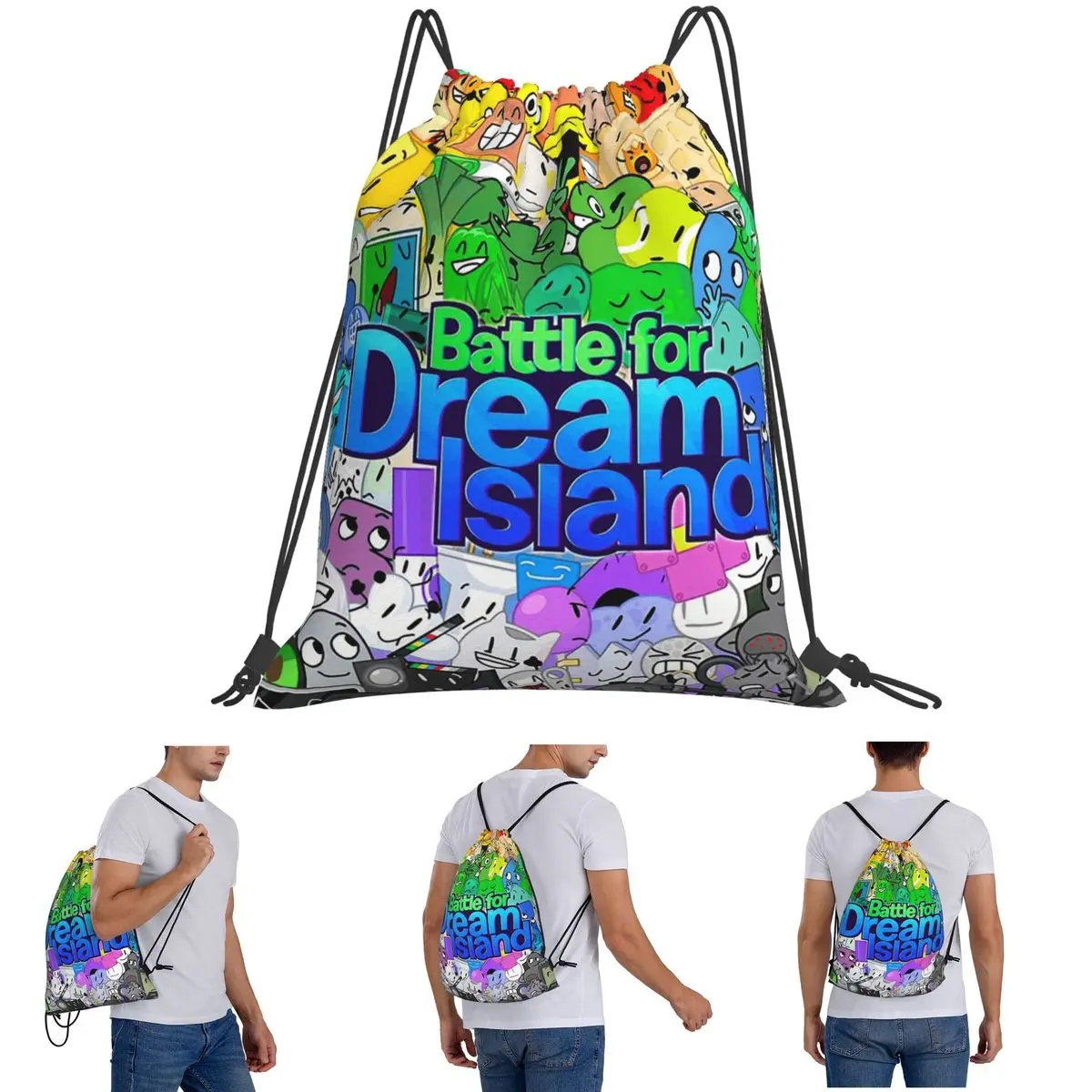 BFDI Cast 2024, модные портативные рюкзаки на шнурке, карманная сумка для обуви, сумки для книг для школы путешествий
BFDI Cast 2024, модные портативные рюкзаки на шнурке, карманная сумка для обуви, сумки для книг для школы путешествий