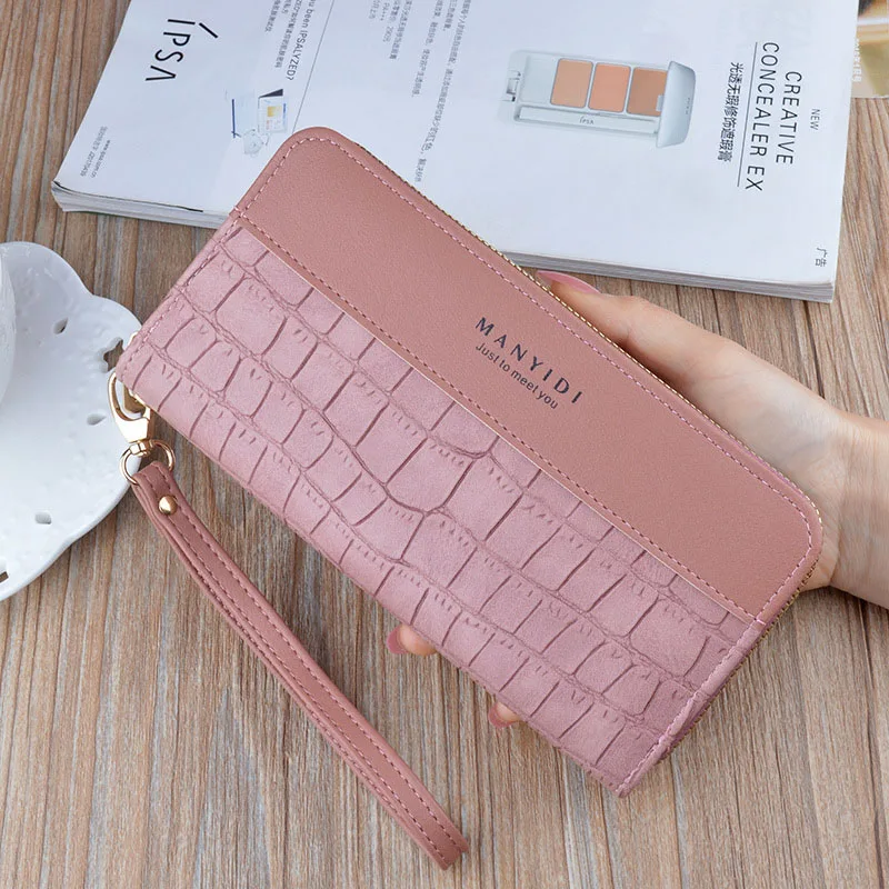 Trendy Stone Pattern Long Wallets PU Leather Coin Purse Ladies Popular Card Holder Mini New Design Standard Purses for Women
Trendy Stone Pattern Long Wallets PU Leather Coin Purse Ladies Popular Card Holder Mini New Design Standard Purses for Women