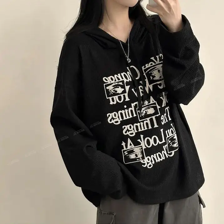High Quality Hoodie Women Harajuku Oversized Hooded Streetwear 90s Vintage 2000s Clothes Y2k Emo Sweatshirts Hip Hop Pullovers
High Quality Hoodie Women Harajuku Oversized Hooded Streetwear 90s Vintage 2000s Clothes Y2k Emo Sweatshirts Hip Hop Pullovers