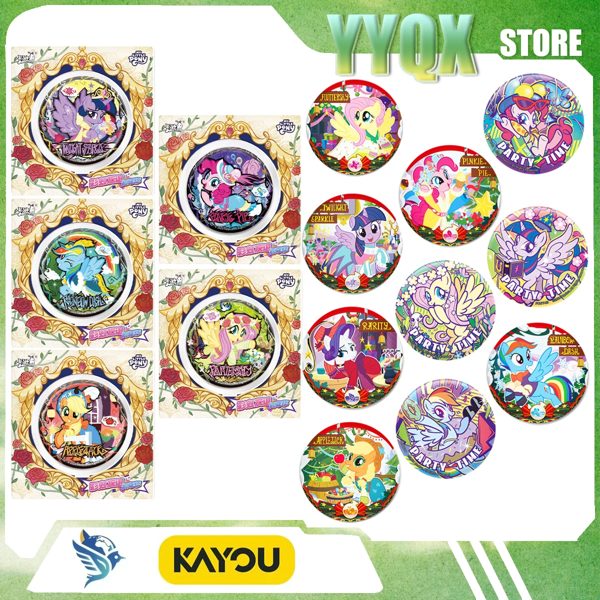 KAYOU 2026 New My Little Pony Badge Millet Cute Collection Periphery Toy Surprise Gift Classic Movie Ornament Animation Like
KAYOU 2026 New My Little Pony Badge Millet Cute Collection Periphery Toy Surprise Gift Classic Movie Ornament Animation Like