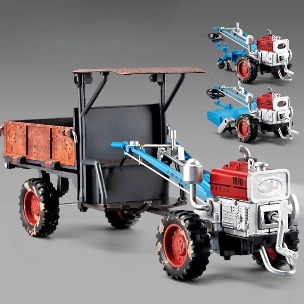 1:24 Agricultural Walking Tractor Toy Model Sound Light Alloy Diecast Retro Variable Engineering Vehicles Collection Gifts
1:24 Agricultural Walking Tractor Toy Model Sound Light Alloy Diecast Retro Variable Engineering Vehicles Collection Gifts